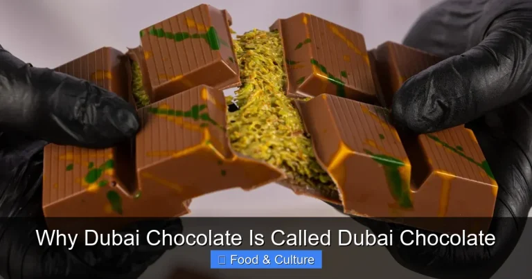 Why Dubai Chocolate Is Called Dubai Chocolate