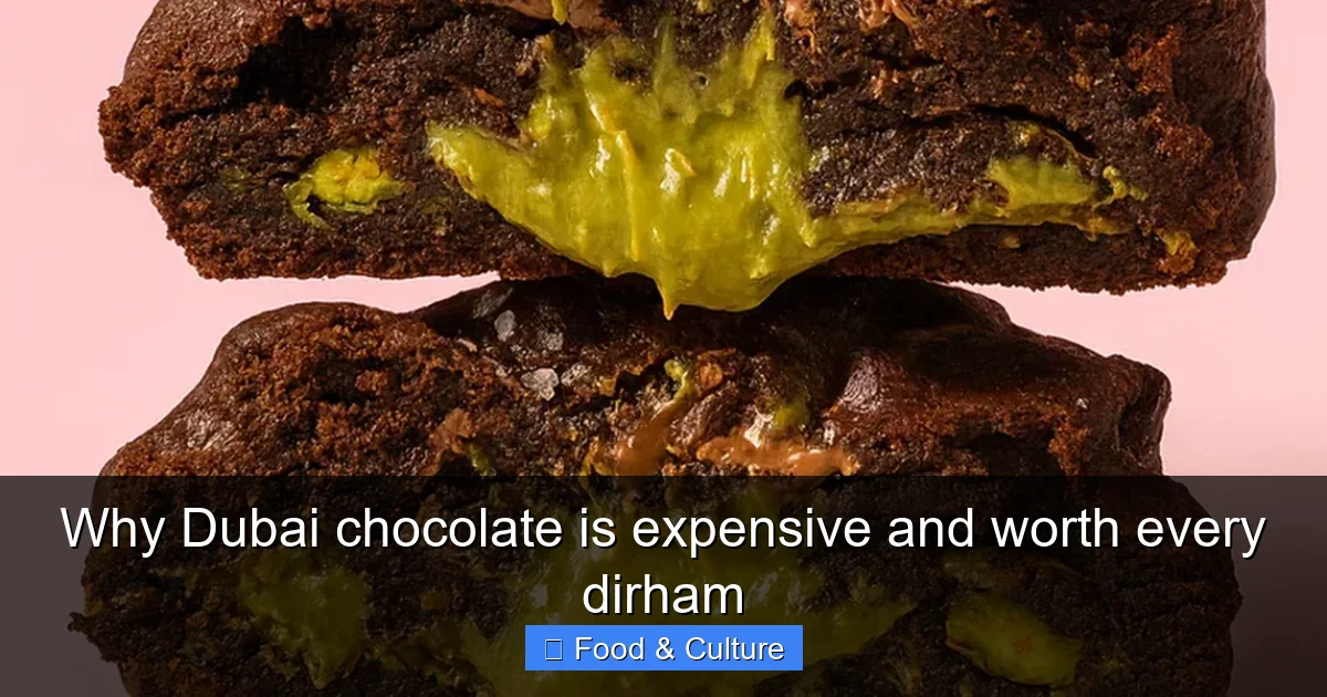 Why Dubai chocolate is expensive and worth every dirham