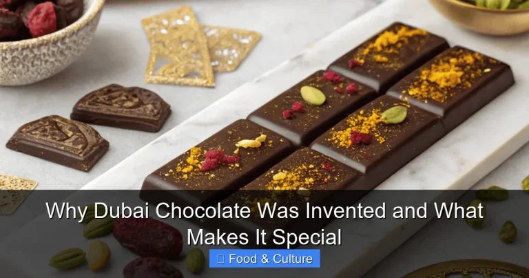 Why Dubai Chocolate Was Invented and What Makes It Special