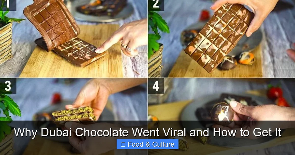 Why Dubai Chocolate Went Viral and How to Get It